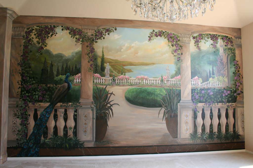 Image of: Painted Wall Murals