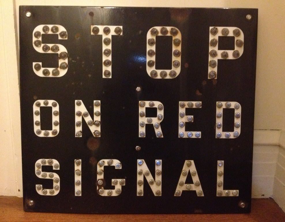 Railroad Stop Signs