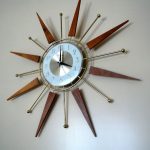 Retro Vintage Starburst Clock