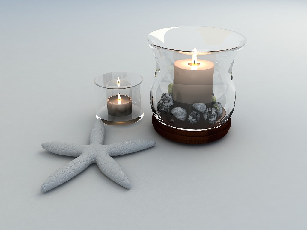 Image of: Starfish Table Decorations