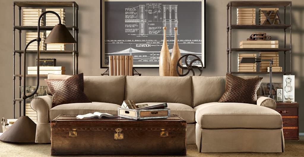 Image of: Steampunk Decor Living Room