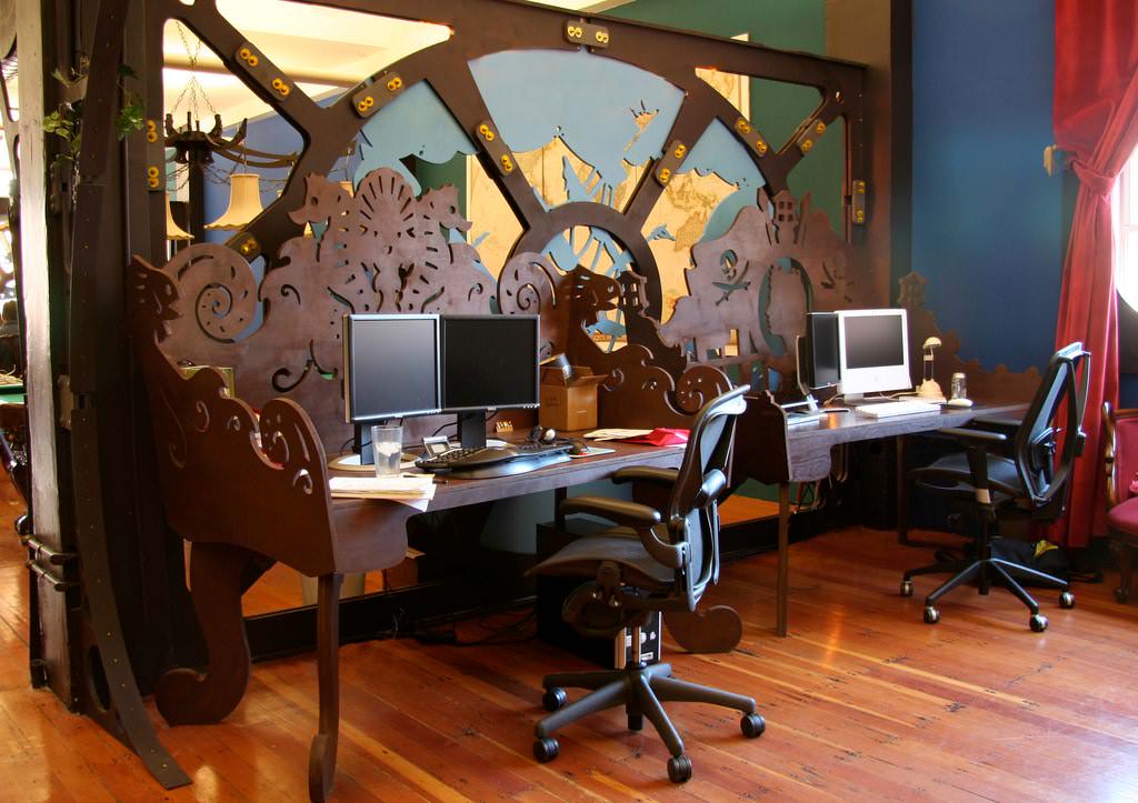 Steampunk Decor Offices