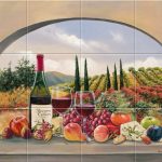 Tuscan Tiles Murals For Kitchen