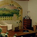 Tuscan Wall Murals Living Room