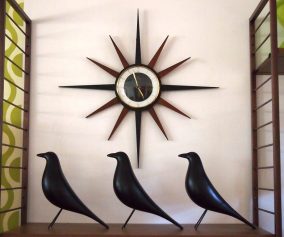 Vintage Starburst Clocks Style