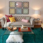 Brown And Turquoise Living Room Decor