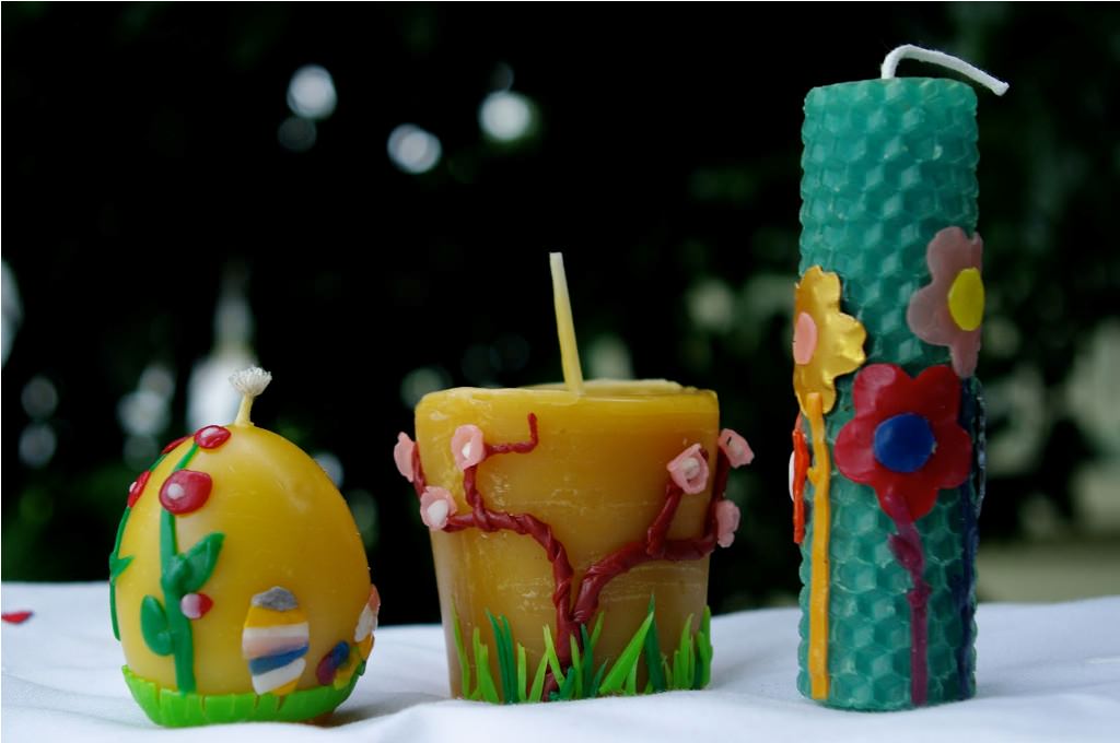 Image of: Candle Decorating Ideas