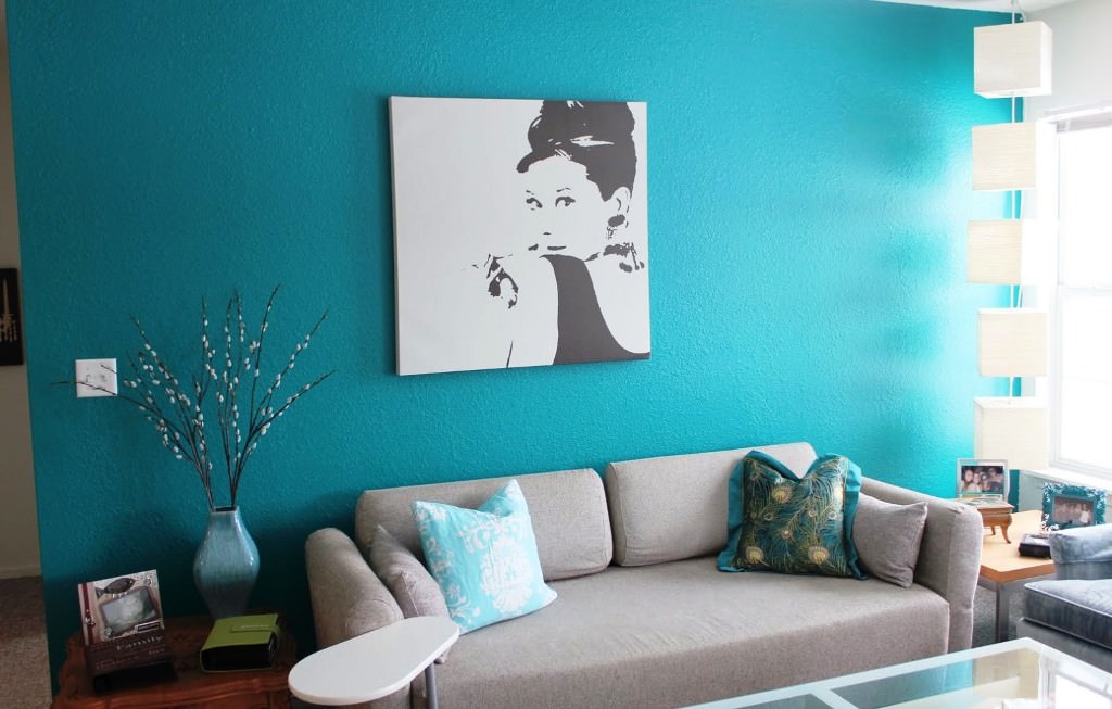 Image of: Decorating With Turquoise And Brown