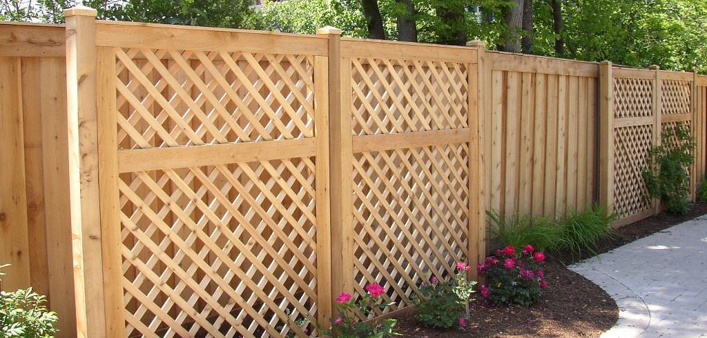 Image of: Different Types Of Wooden Fences