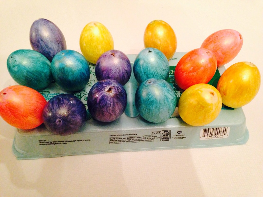 Image of: Easy Easter Crafts For Kids Eggs Painting Ideas