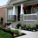 Flower Bed Ideas Front Of House Images