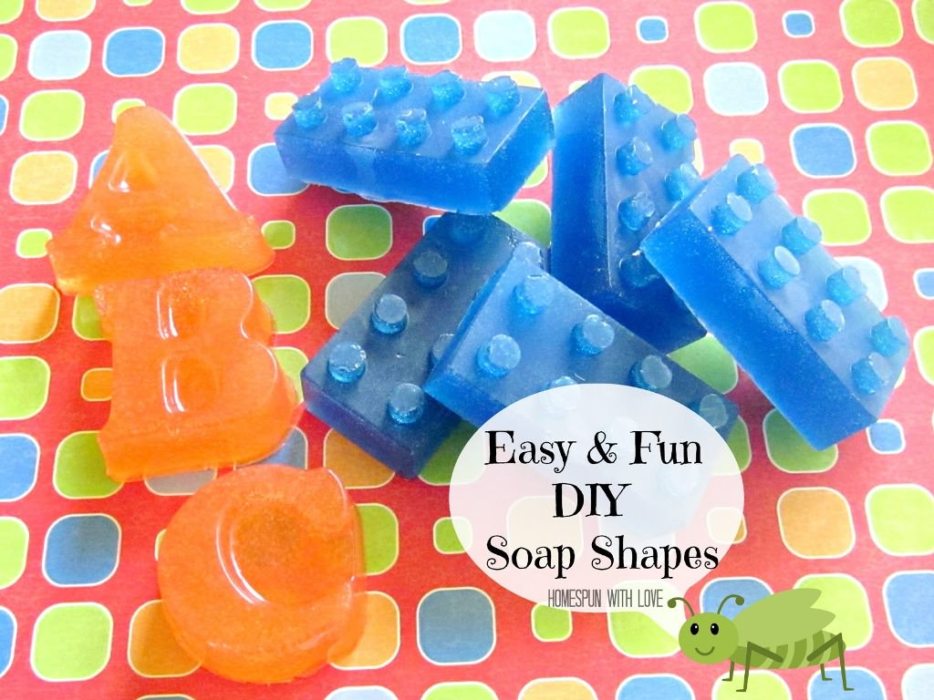 Image of: Fun And Easy Diy Soap Shapes Ideas
