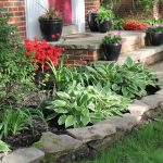 Green Flower Bed Ideas Front Of House