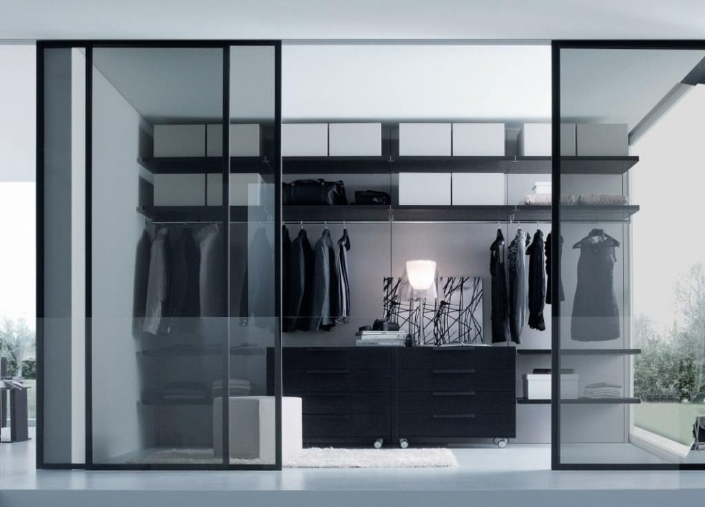 Image of: Minimalist Closet Men
