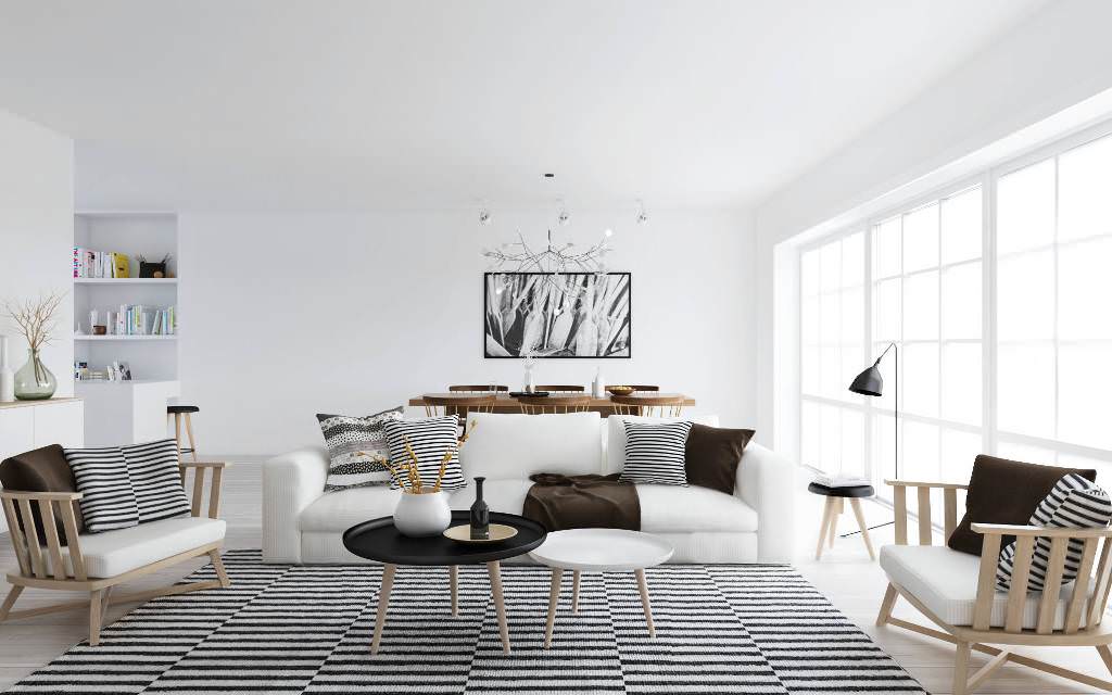 Image of: Scandinavian Interior Design Living Room Design