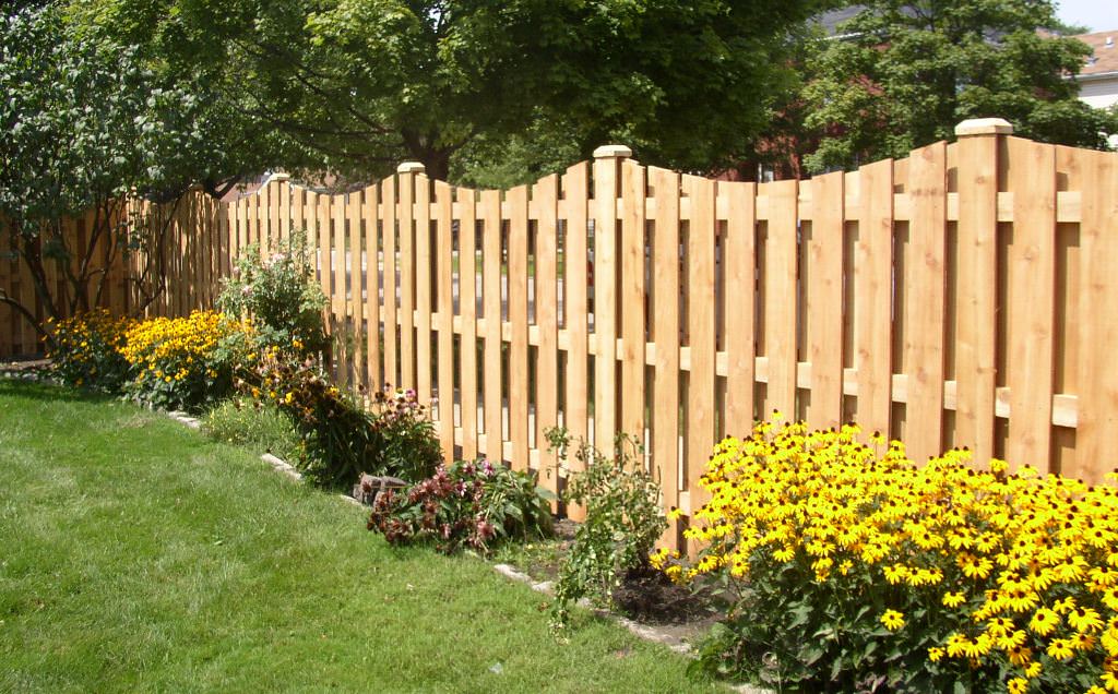 Image of: Types Of Wooden Fence Posts