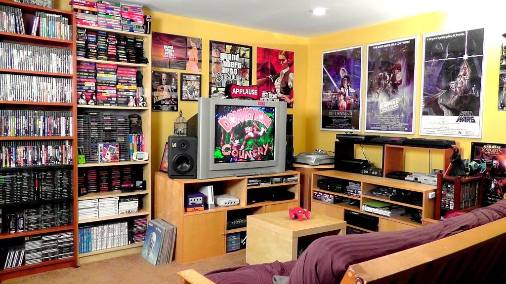 Image of: Video Gamer Bedrooms Ideas