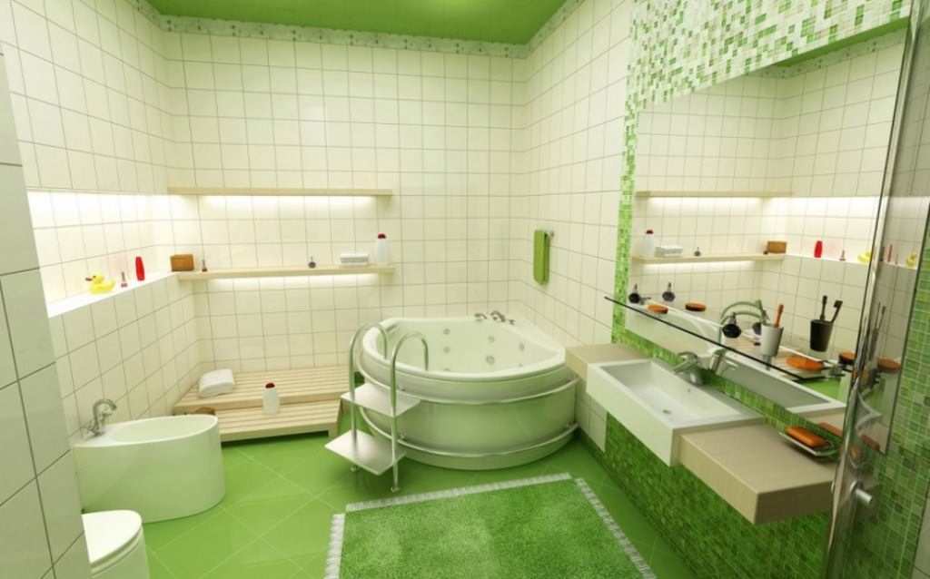 Image of: Awesome Bathtub Tile Designs