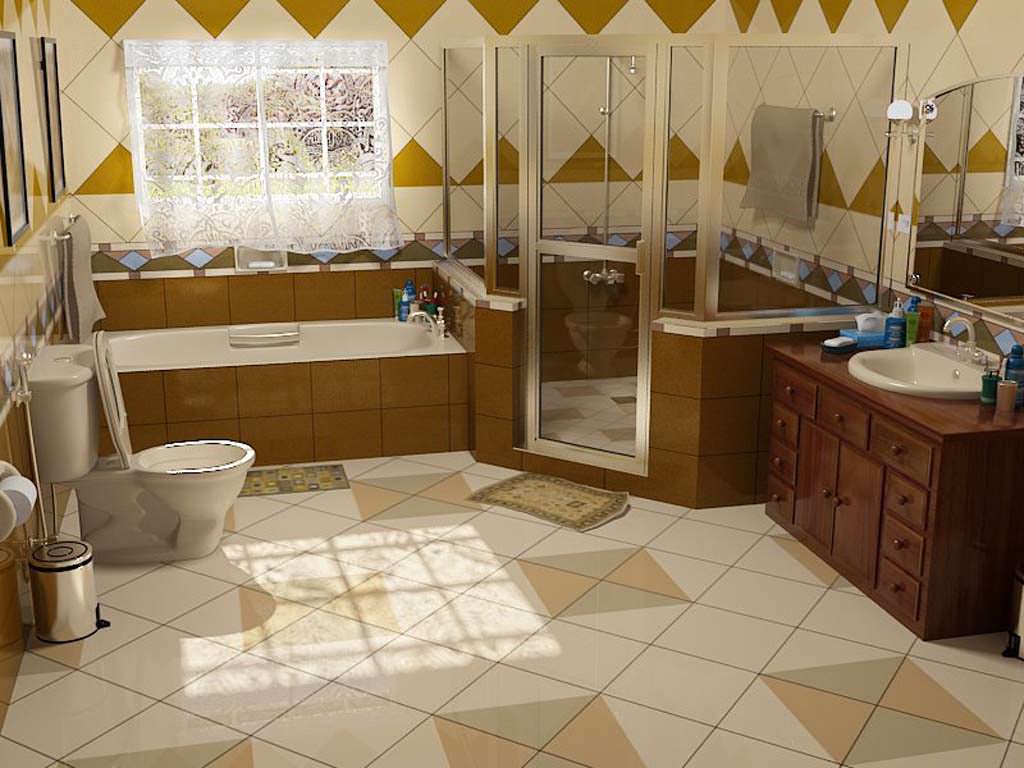 Image of: Bathroom Bathtub Tile Designs