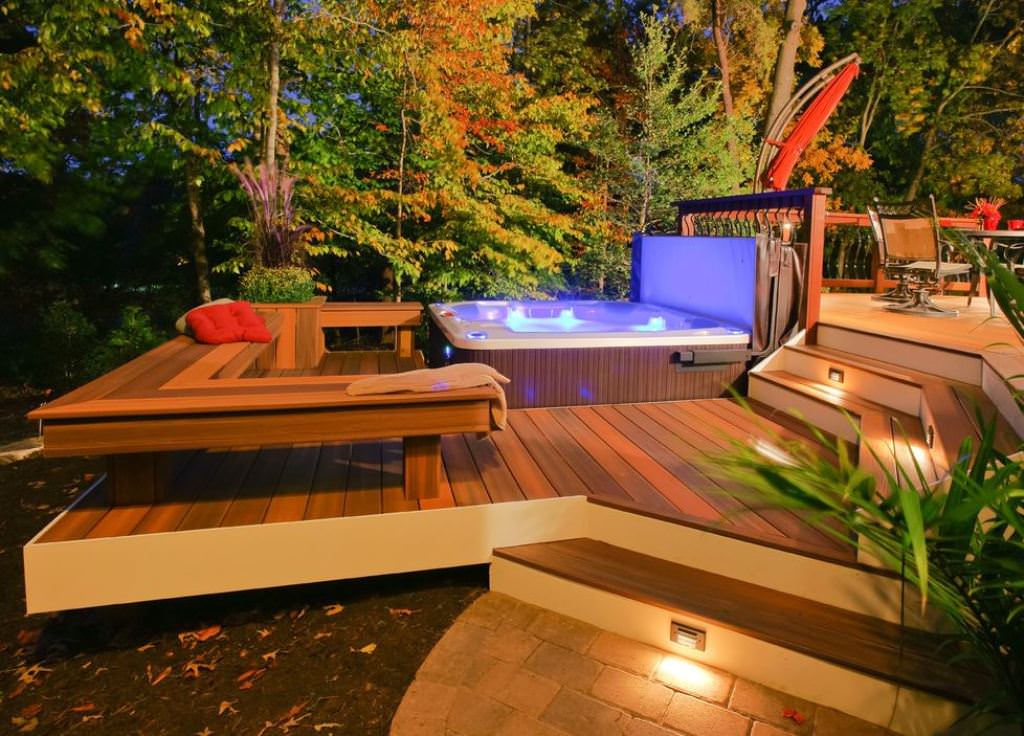 Image of: Best Backyard Deck Ideas