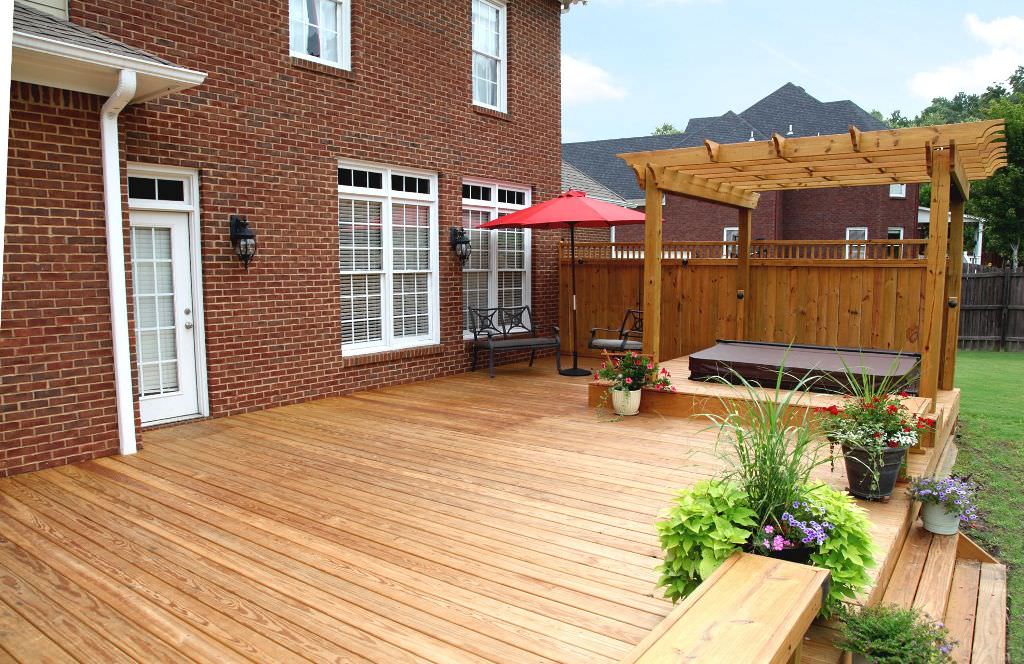 Image of: Best Backyard Decks Designs