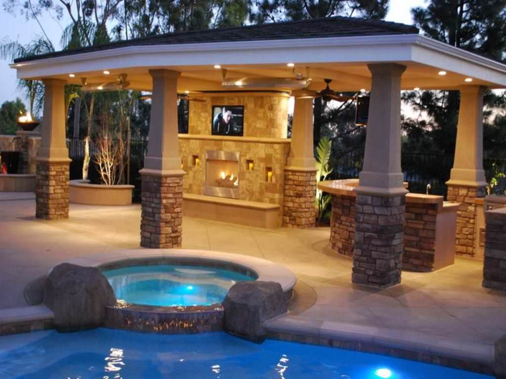 Image of: Best Covered Backyard Patio Designs