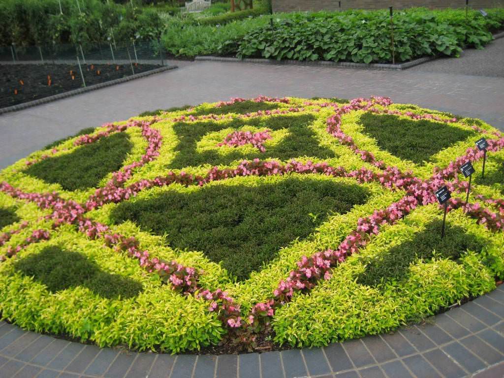 Image of: Best Flower Bed Designs For Front Of House