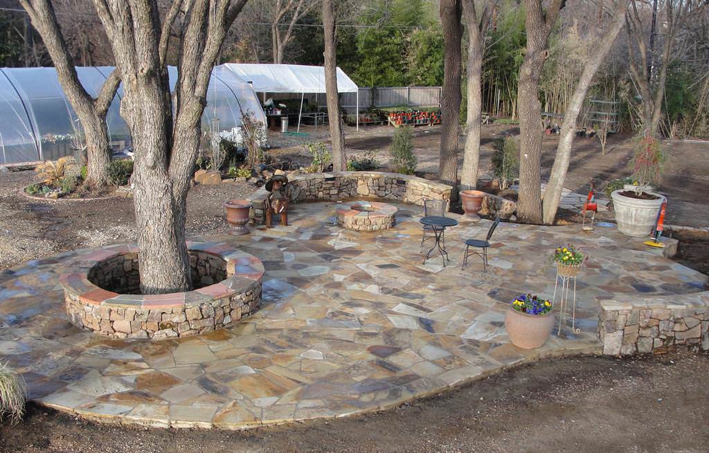 Image of: Best Stone Patio Designs Pictures
