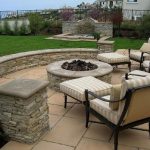 Best Stone Patio Designs With Fire Pit