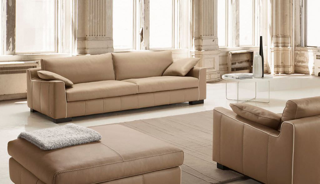 Image of: Contemporary Leather Sleeper Sofas
