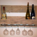 DIY Wood Wine Glass Rack