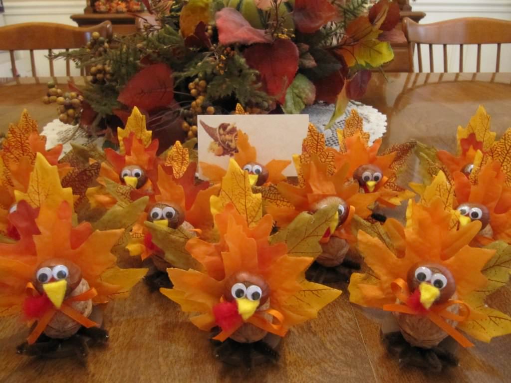 Image of: Homemade Thanksgiving Decorations