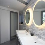 Lighted Bathroom Mirror Modern