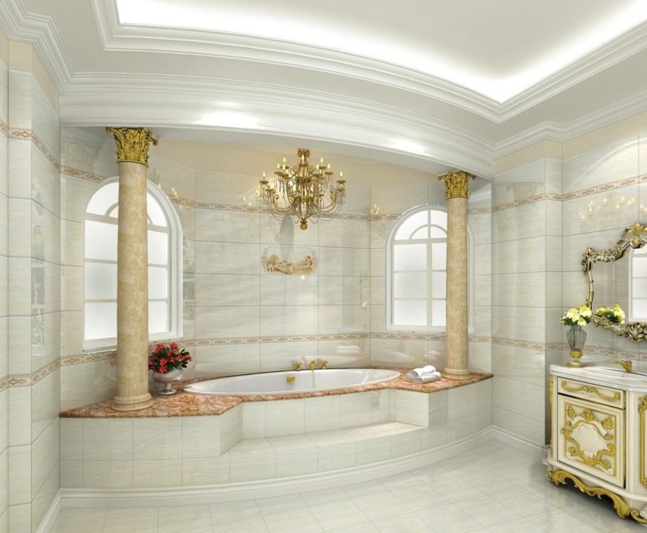 Image of: Luxury Bathroom Designs Showers