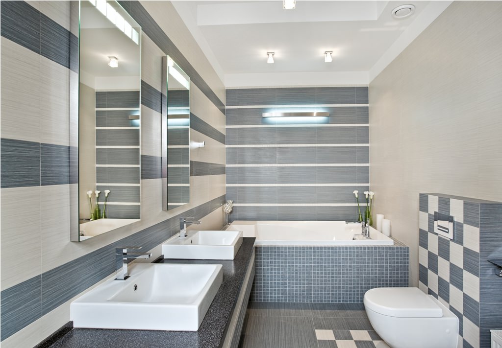 Image of: Montreal Modern Bathroom Mirror