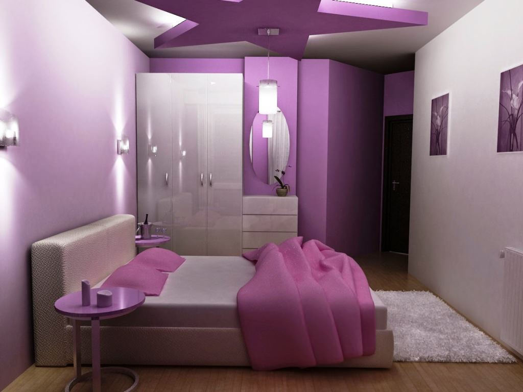 Image of: Purple Bedroom Ideas For Adults