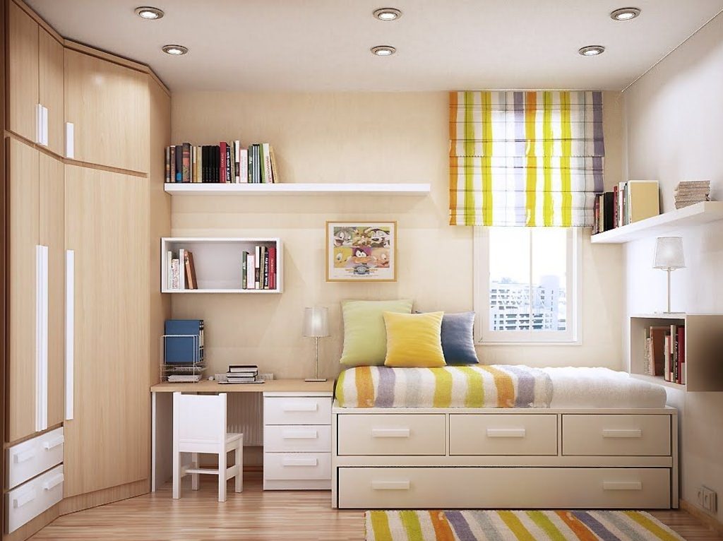 Image of: Teen Bedroom Storage Solutions
