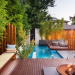 Townhouse Backyard Ideas With Pools