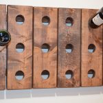 Wood Wall Wine Rack