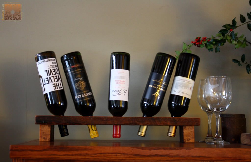 Image of: Wood Wine Rack Tables