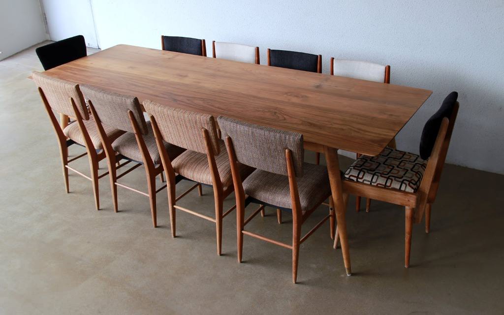 Image of: Danish Modern Dining Table