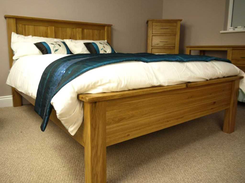 Image of: King Bed Frame With Headboard