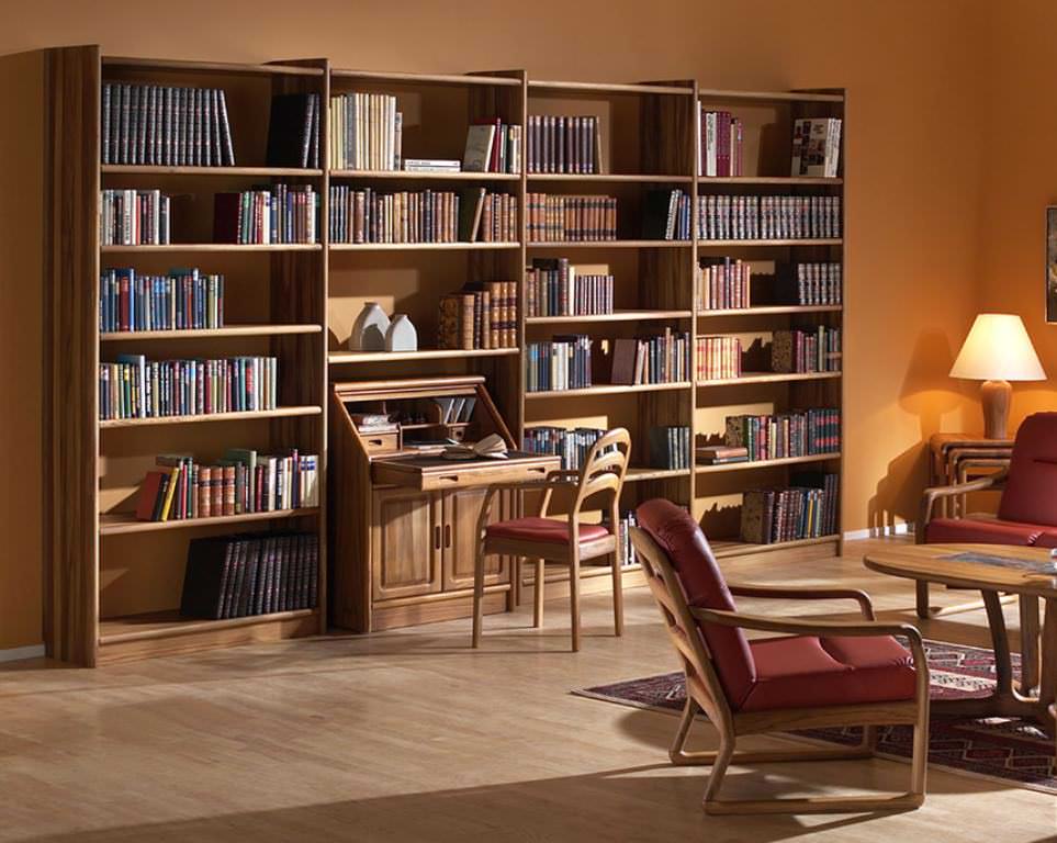 Image of: Scandinavian Teak Bookcase