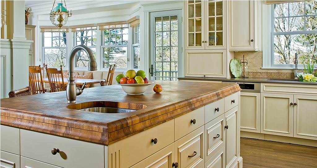 Image of: Teak And Holly Countertop