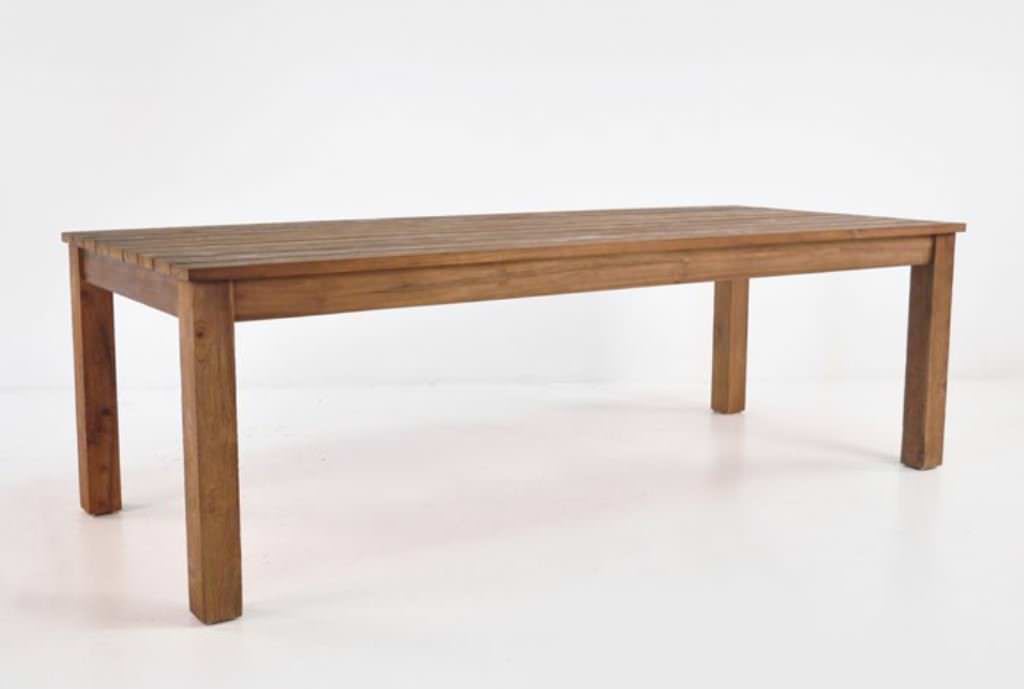 Image of: Teak Dining Table Care