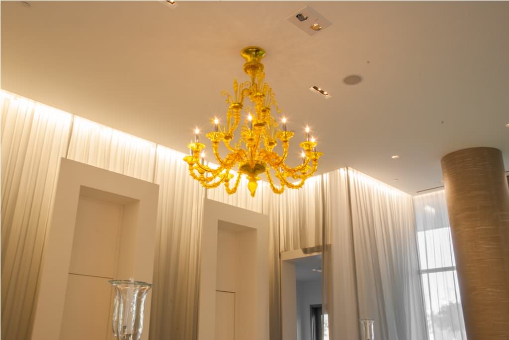 Image of: Antique Murano Glass Chandeliers