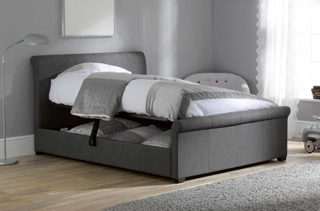 Image of: Bedroom Ottoman With Storage