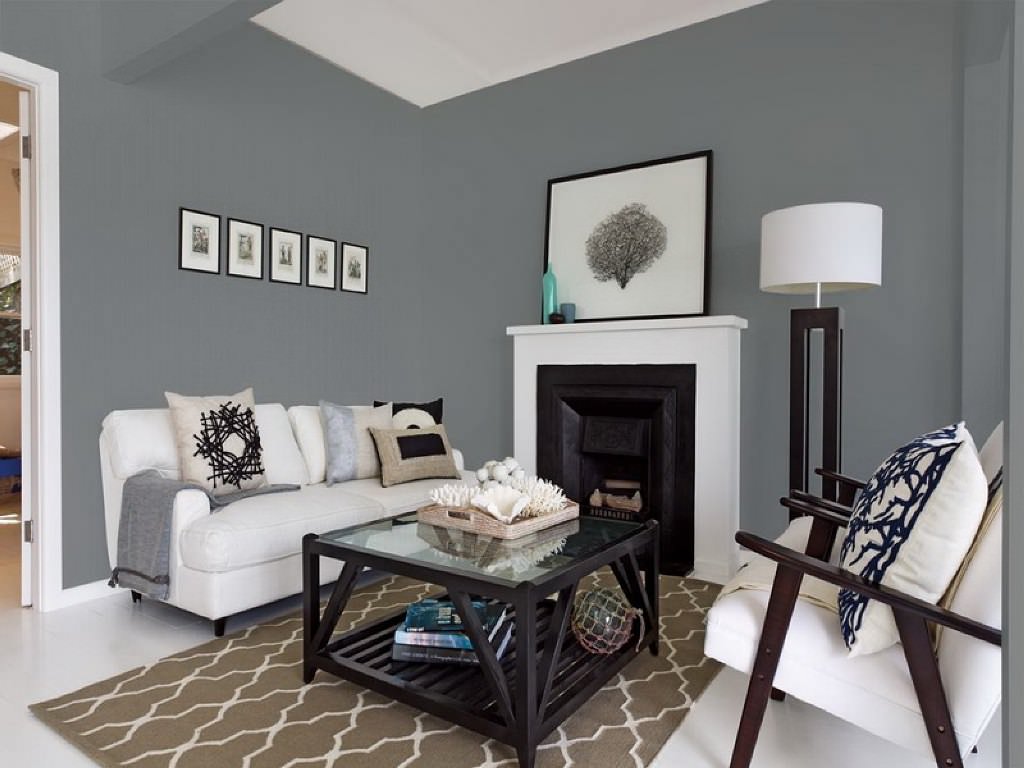 Image of: Blue Gray Paint Behr
