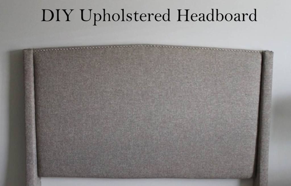 Image of: Diy Fabric Headboard Idea Projects