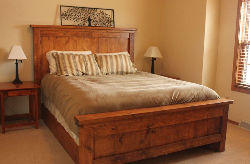 Image of: Diy Platform Bed With Storage Drawers